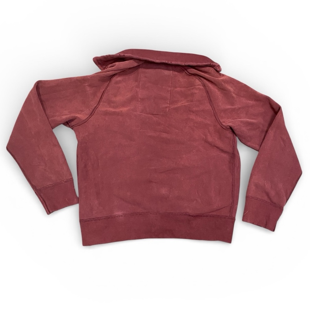 Abercrombie & Fitch Men's Burgundy Zip-Up Jacket - Picture 5 of 7